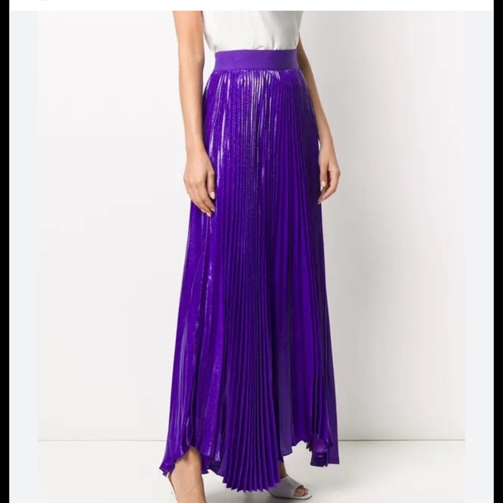 Alice + Olivia Vibrant Purple Maxi Skirt